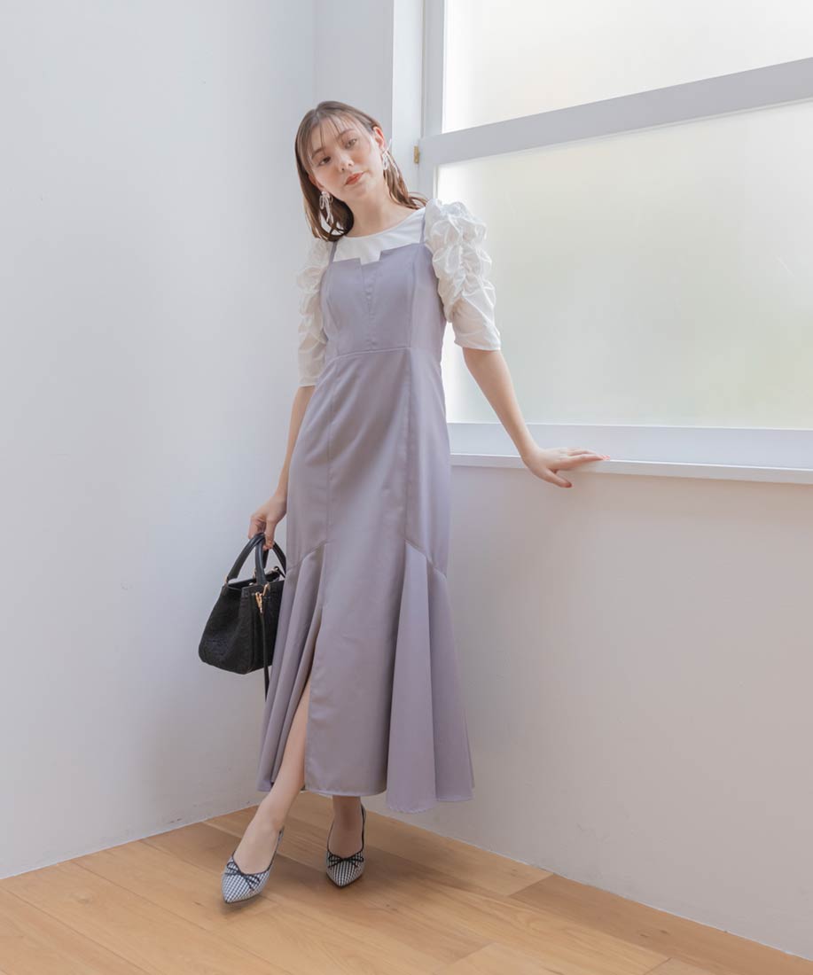 SALE】ハイウエストマーメイドキャミワンピースRANDA公式サイト 