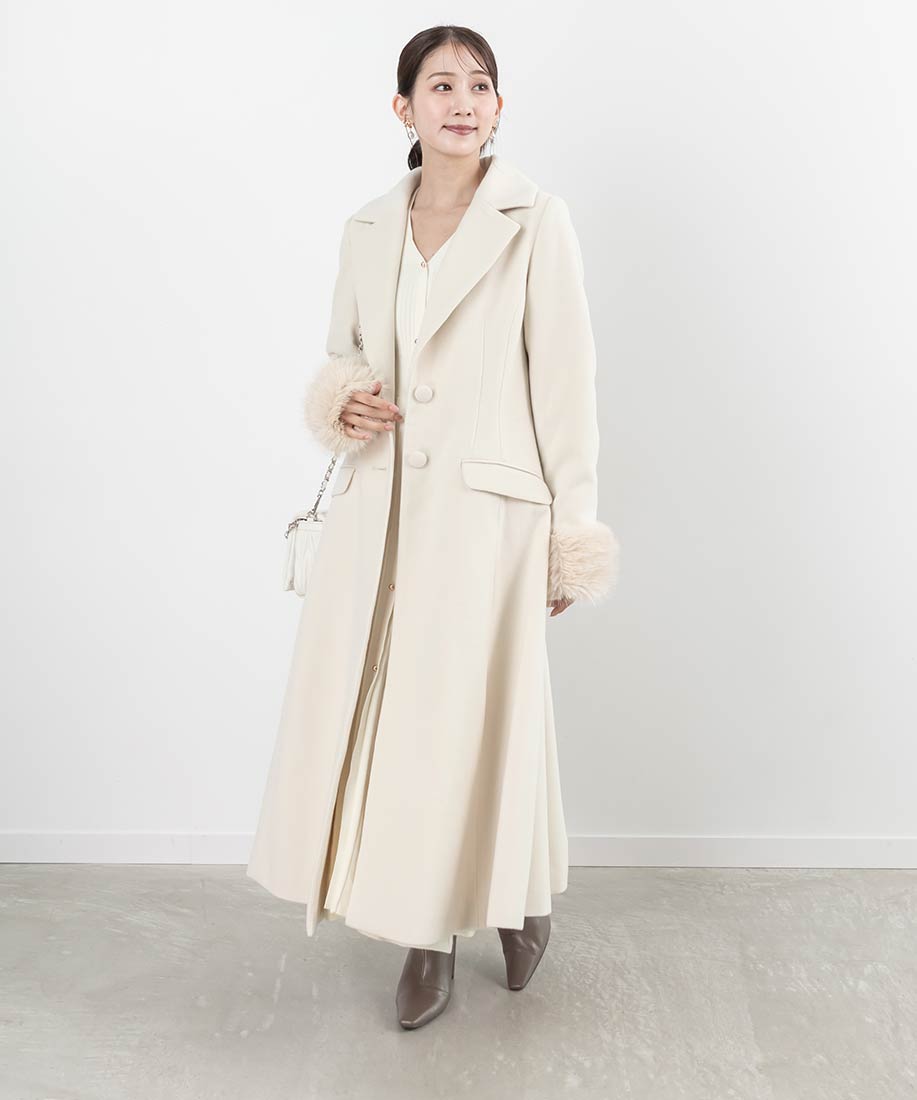 SALE】ウエストフィットロングコートRANDA公式サイト