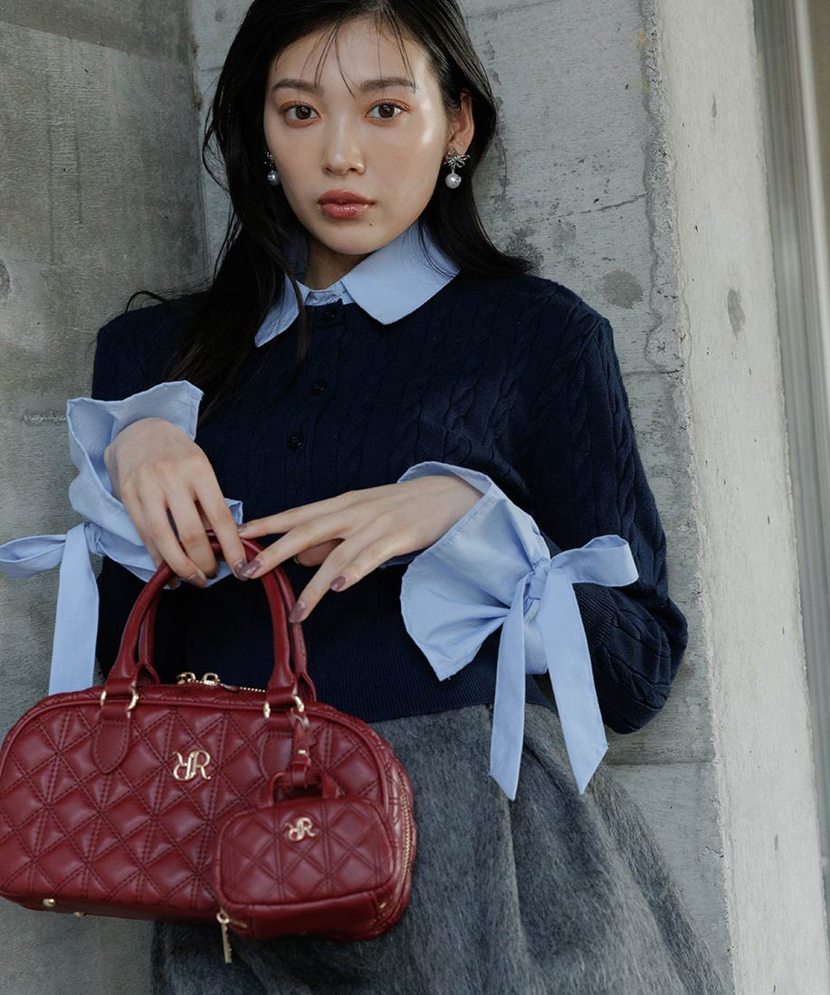 シャツドッキングレイヤードニットRANDA公式サイト