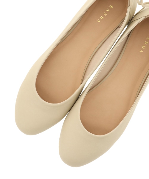 Sale レースアップフラットパンプスranda公式サイト