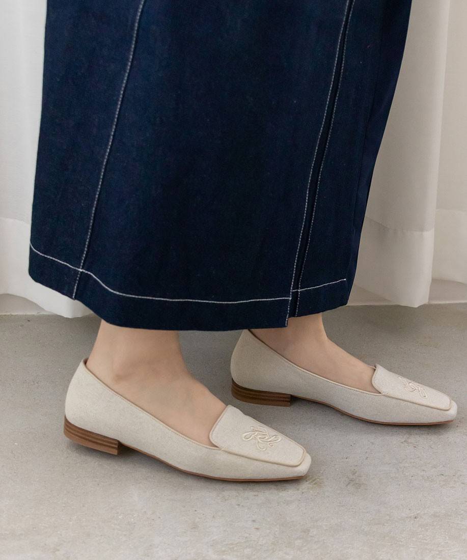 SALE】モノグラムフラットシューズRANDA公式サイト