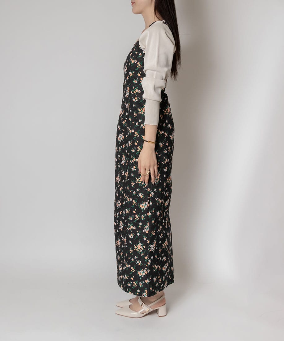 SALE】デニムライクフラワーキャミワンピースRANDA公式サイト