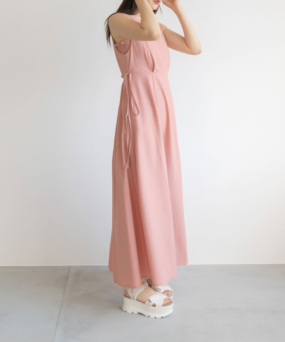 【SALE】【00サイズ有】ビスチェ付きバックオープンワンピース