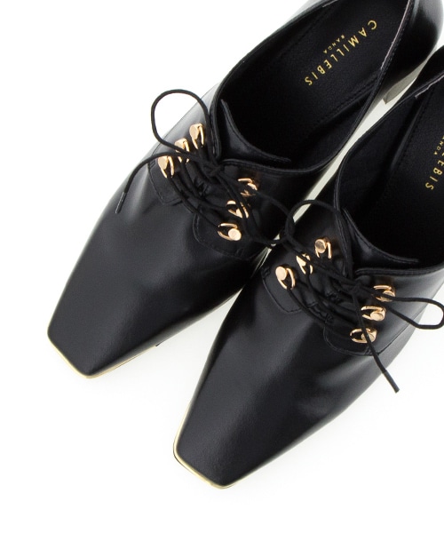 ソフトスクエアトゥレースアップシューズranda公式サイト