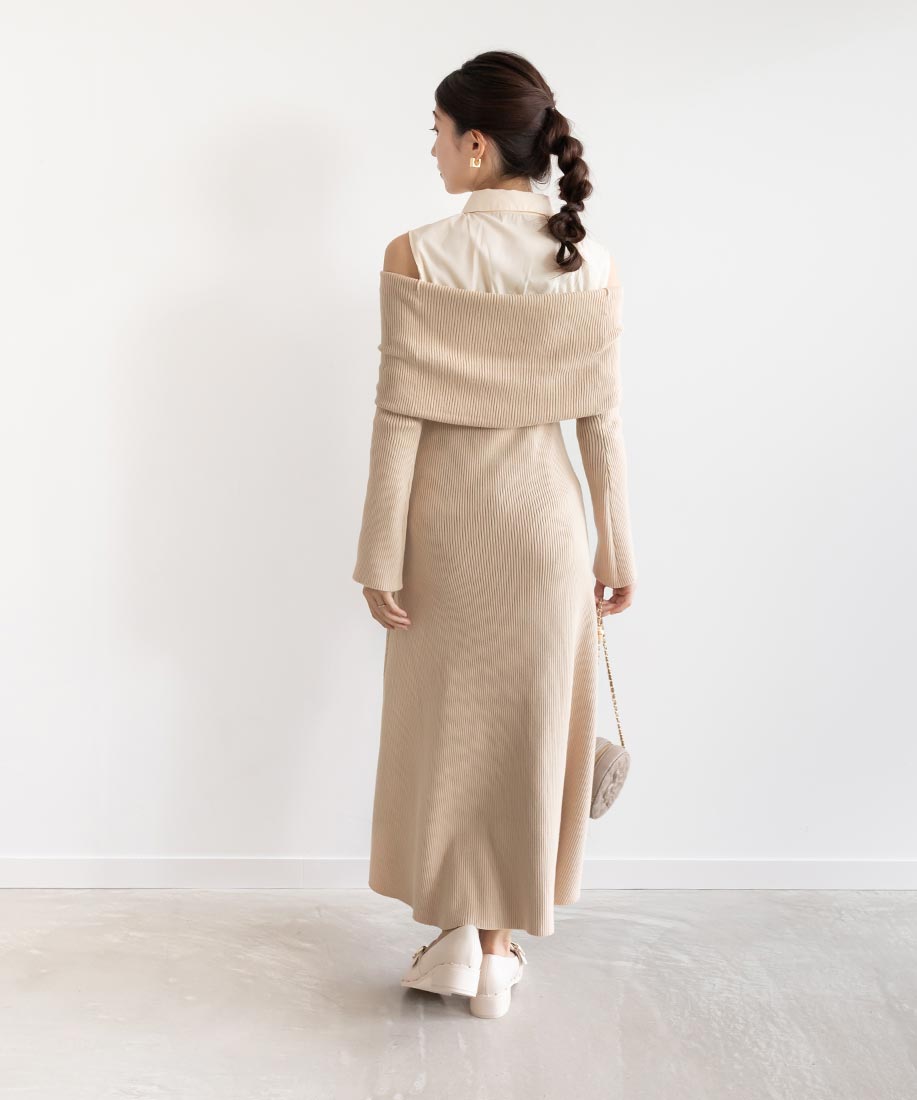 強い雪 yo biotop long knit dress サイズ0 | artfive.co.jp