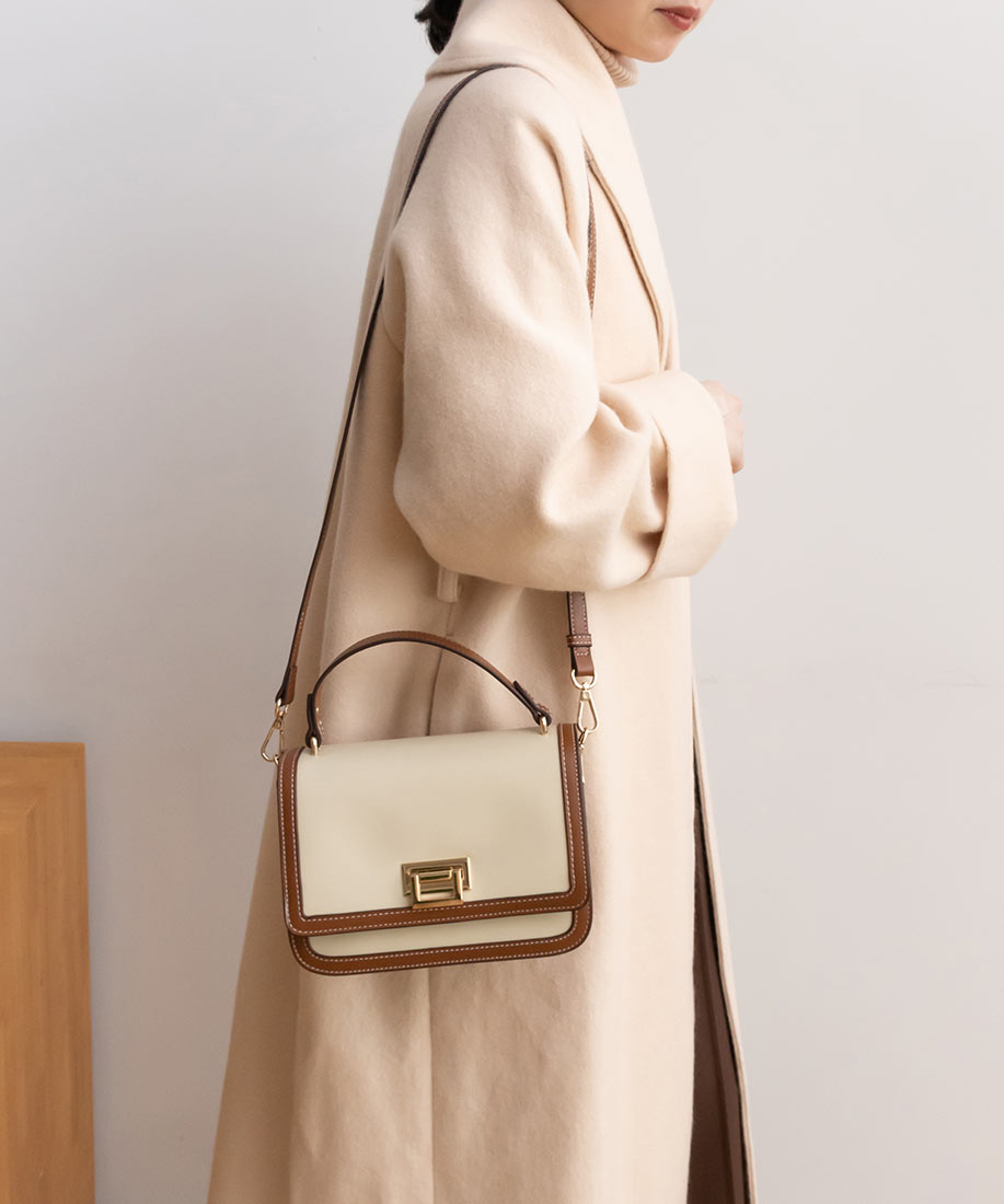 【SALE】2WAYスクエアミニショルダーバッグ