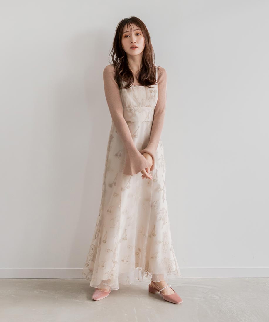 SALE】パール×ビジューバックストラップパンプス｜RANDA公式サイト