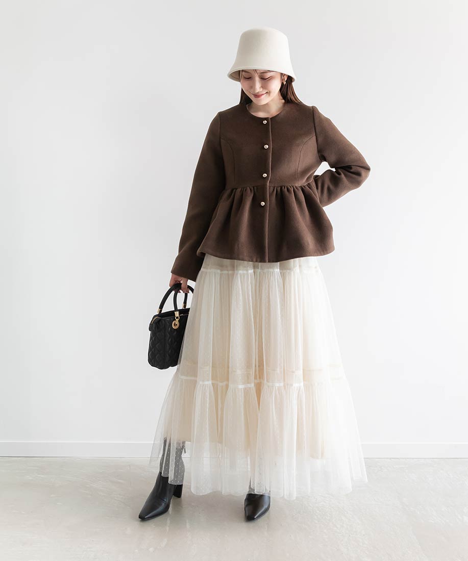 美品＊パラスパレス♡ウールコート ショートコート