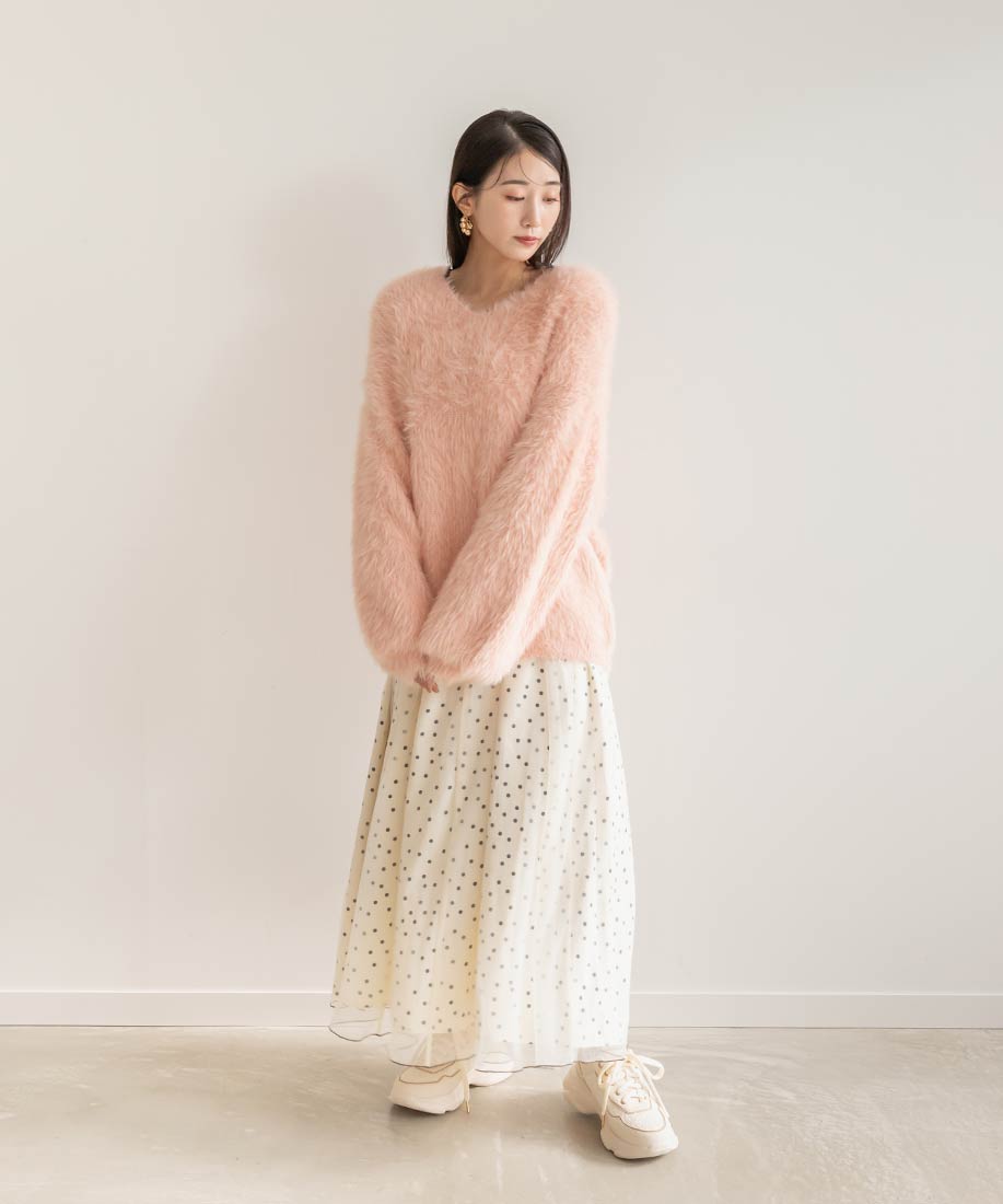 マルチWAYロングシャギーオーバーニットRANDA公式サイト