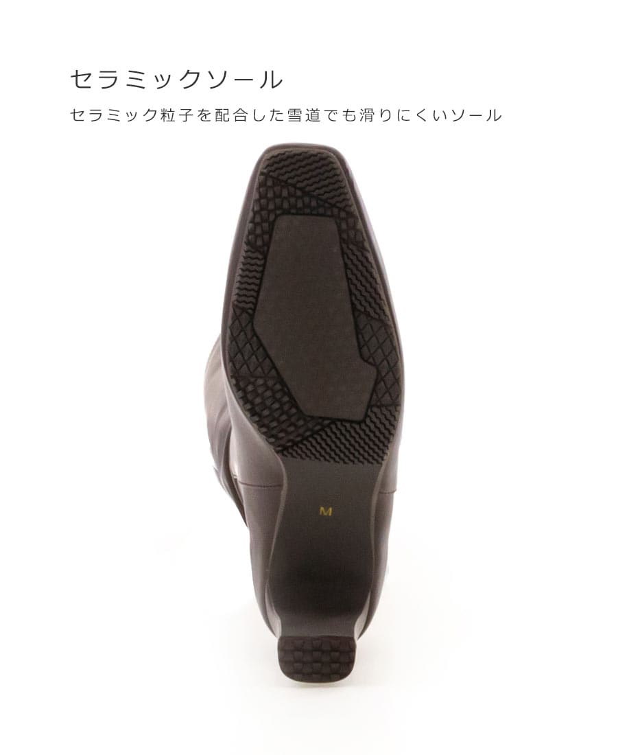 RANDA ブーツ 晴雨兼用 ベーシックロングブーツ レディース