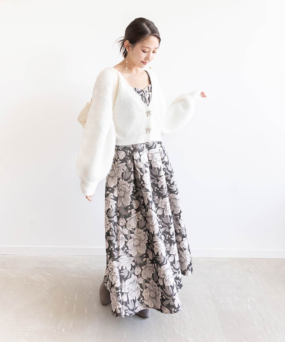 SALE】フラワージャガードワンピースRANDA公式サイト