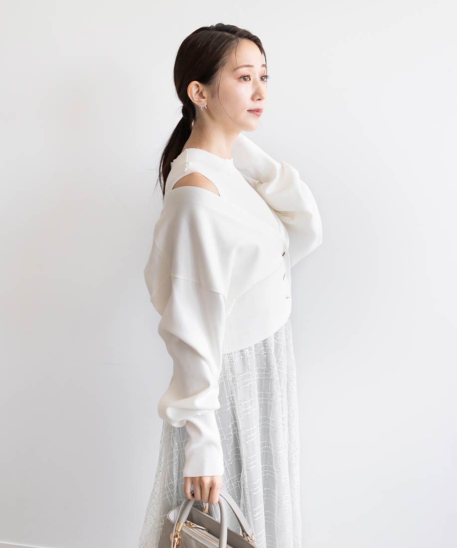 SALE】チュールドッキングボレロワンピースRANDA公式サイト