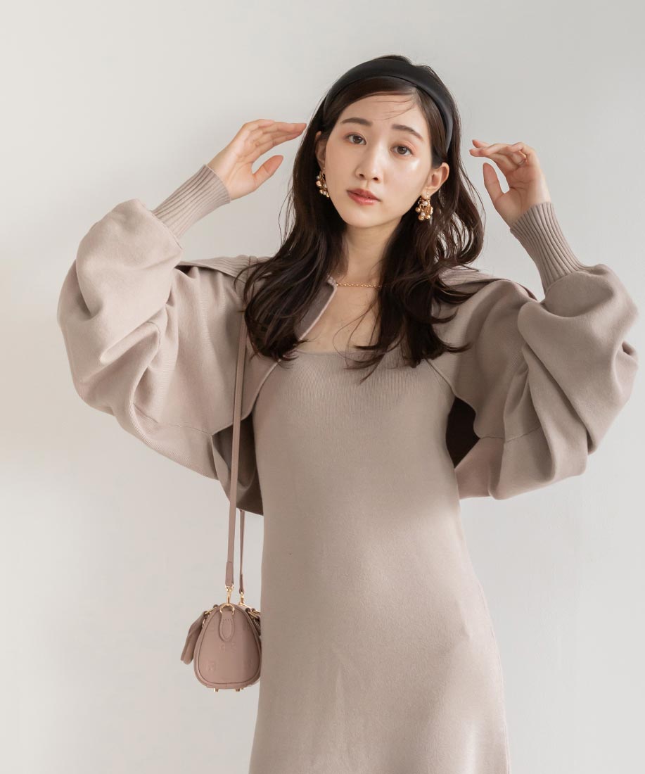 【SALE】ボレロセットレースワンピース