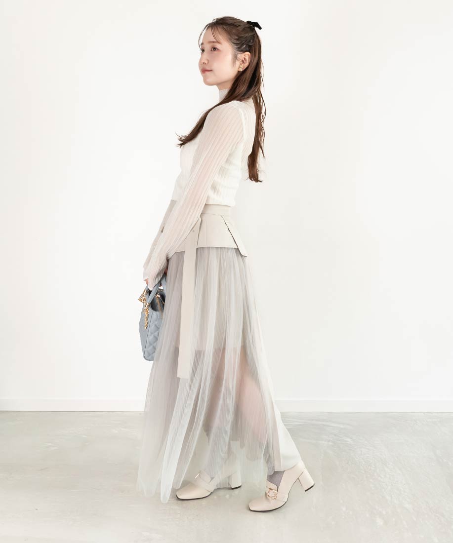 ショートパンツレイヤードスカート – Cocotte paris
