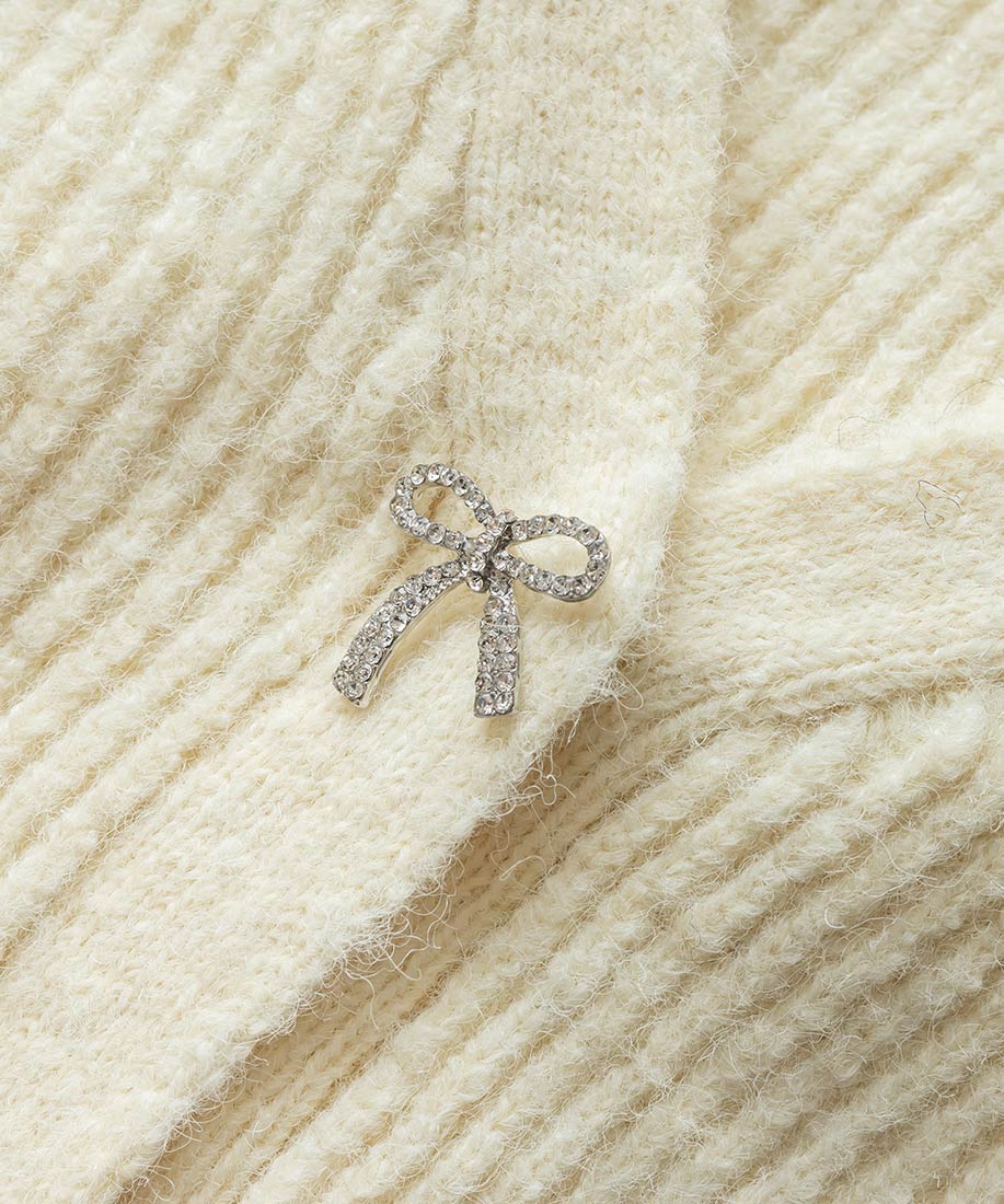 SALE】【Ribbon Collection】クロップドビジューリボン