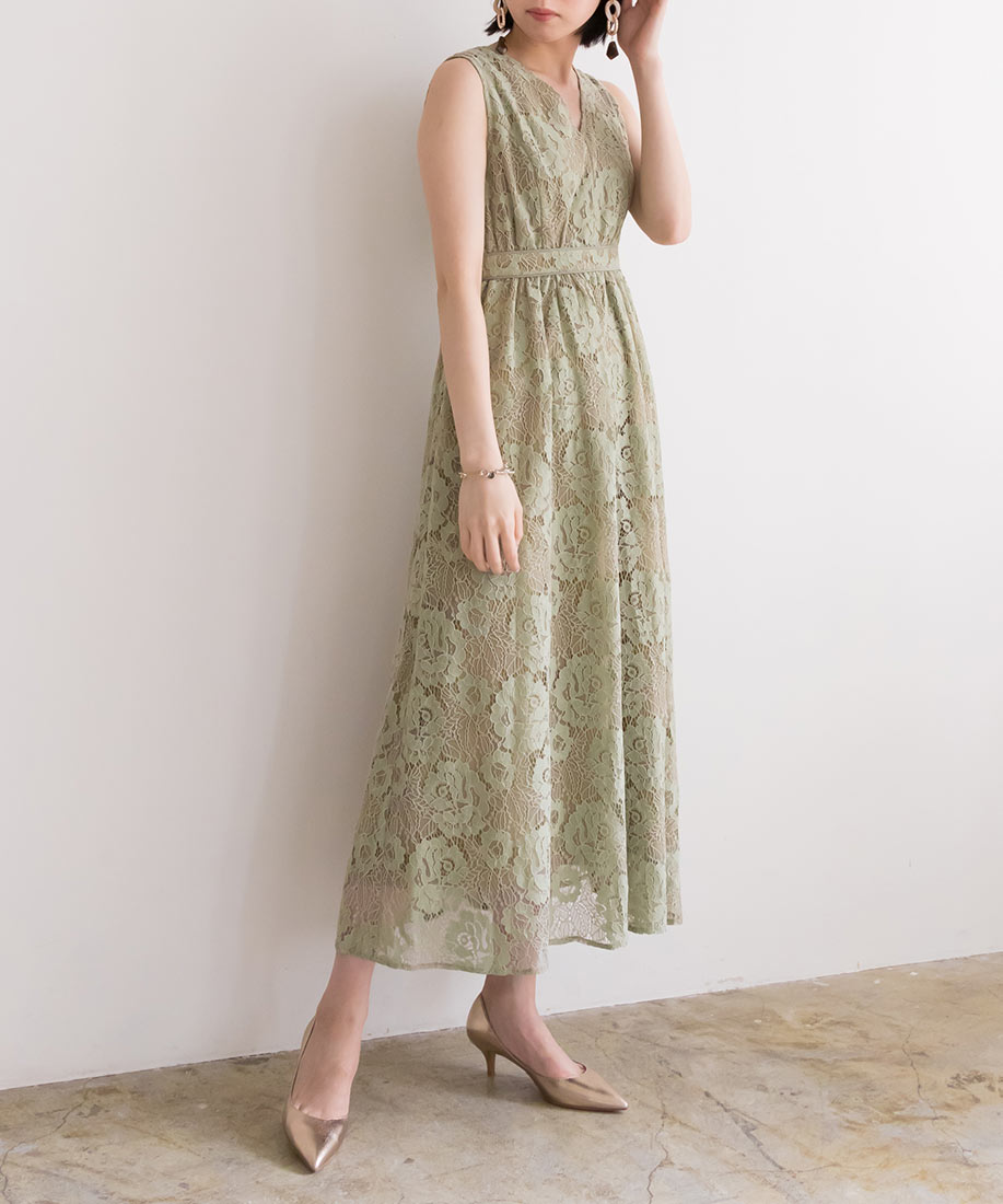 ぽっきりsale対象 ランダ レースロングワンピース ついに再入荷 Results Gantner Live