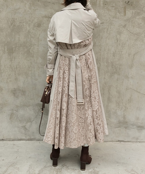 バックレーストレンチコートranda公式サイト