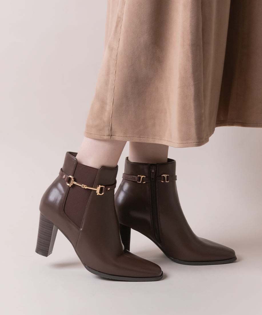 晴雨兼用 2way ソフト ビットパーツショートブーツranda公式サイト