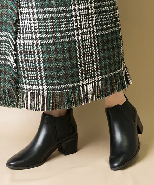 シューズレディース パンプス アパレルの通販 Randa公式サイトサイドゴアショートブーツ Sサイズ スネーク シューズ