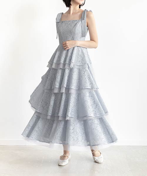 【26SS】レースティアードキャミワンピース