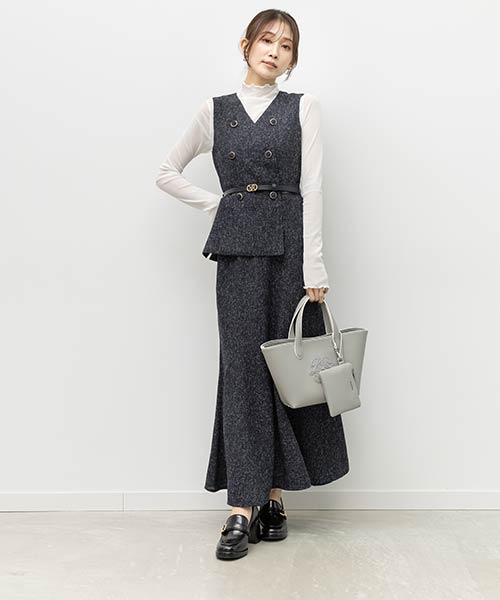 ジャケットライクマーメイドワンピース