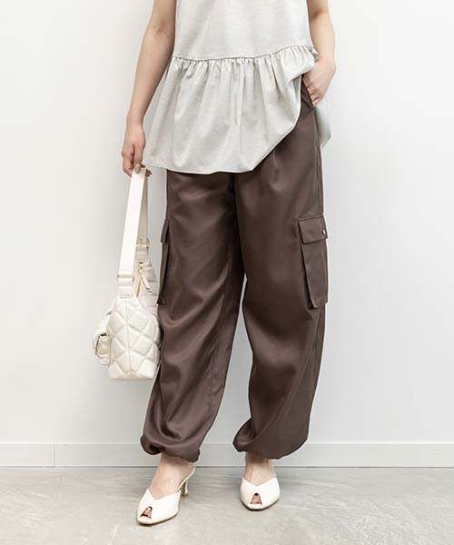 ソフトツイルカーゴパンツ