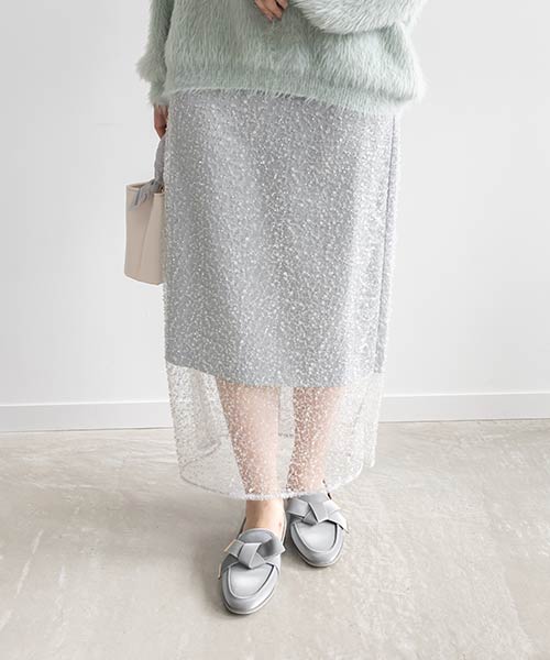 【SALE】スパンコールスカート