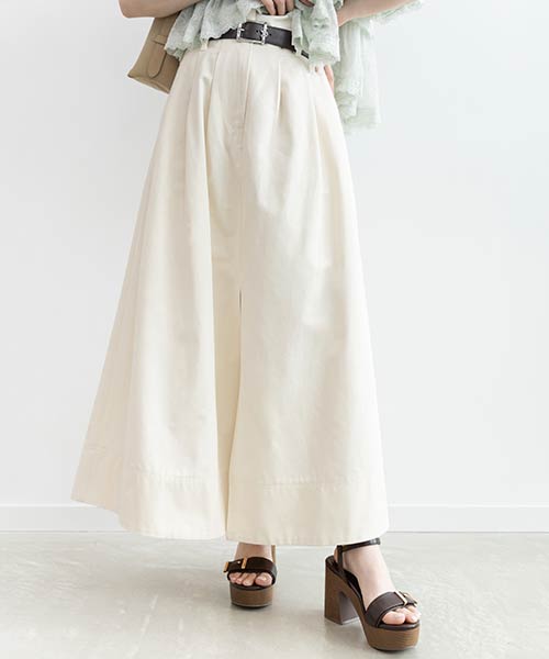 ハイウエストチノスカート
