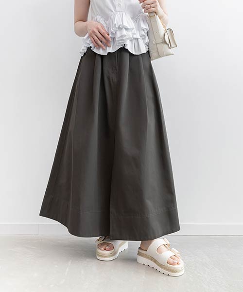 ハイウエストチノスカート