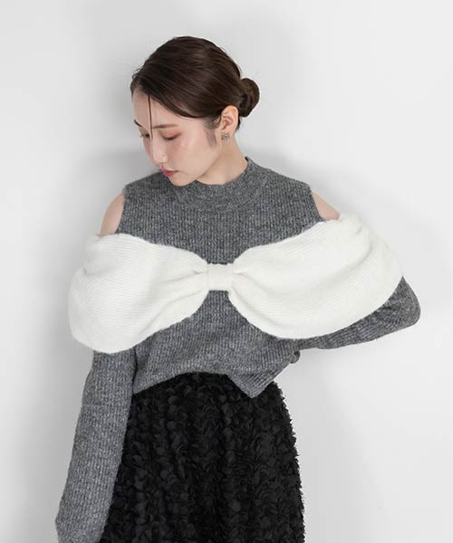 RANDA｜マルチティアードフリル&ニットセット | Rakuten Fashion