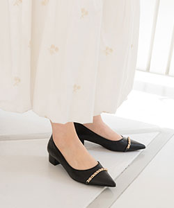 【SALE】キルティングステッチパンプス
