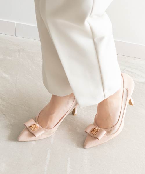 【SALE】モノグラムパーツパンプス