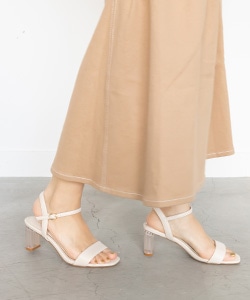 【SALE】クリアヒールストラップサンダル