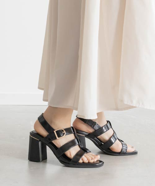 【SALE】編みデザインサンダル