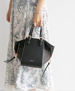 【SALE】サイドジップマルチウェイトートバッグ