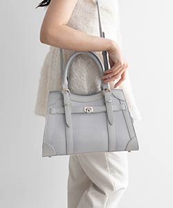 【SALE】2WAYベルトデザイントートバッグ