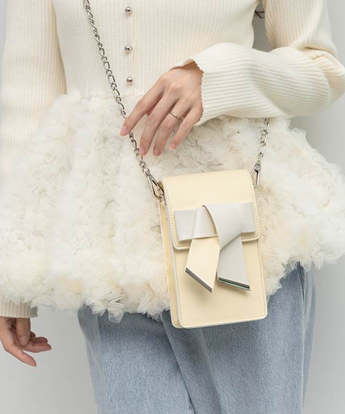 リボンベルトミニショルダーバッグ