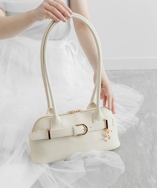 ロングハンドルワイドショルダーバッグ