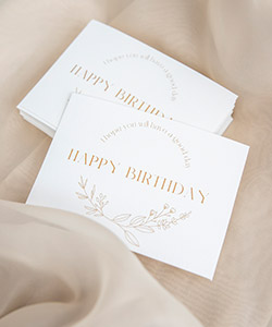 メッセージカード【HAPPY BIRTHDAY】