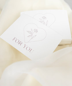 メッセージカード【FOR YOU】
