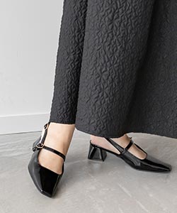 バックストラップ・オープンパンプス|シューズレディース・パンプス