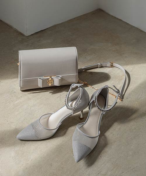 2WAY ラメシアーセパレートパンプス