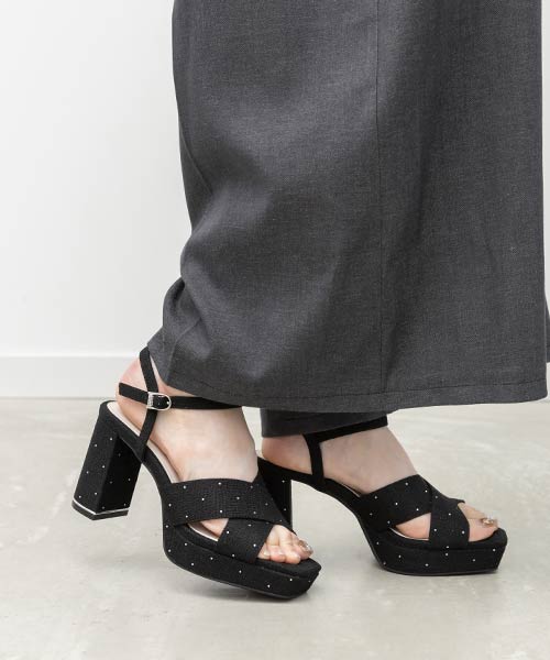 ビジュークロスベルトストームサンダル