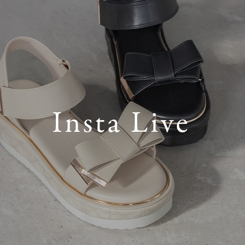 【insta LIVE】ラフォーレ原宿店より人気のサンダルをご紹介