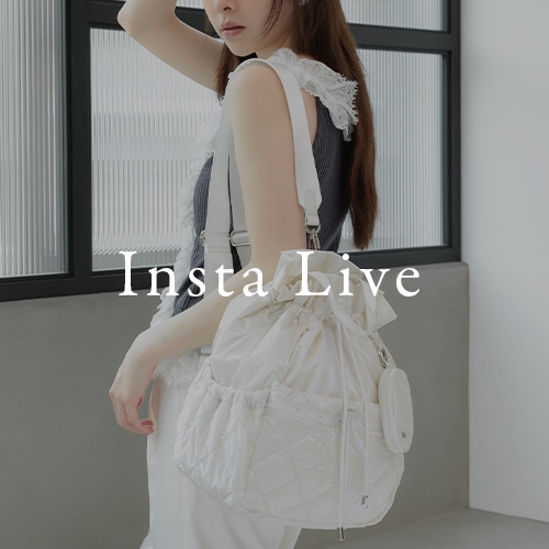 【insta LIVE】プレスルームよりユースフルバッグをご紹介