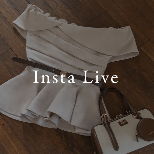 【insta LIVE】本社よりおすすめのトップス3型をご紹介