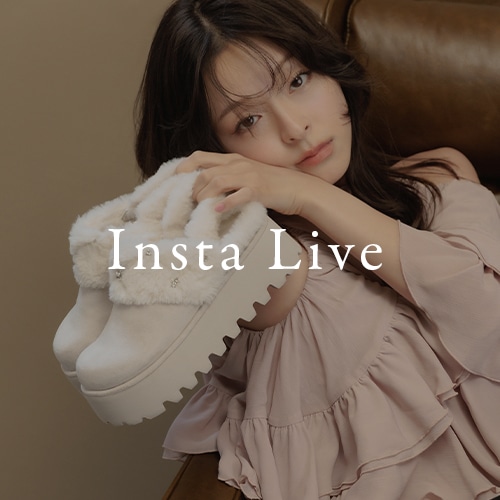 【insta LIVE】プレスルームよりファーサボサンダルをご紹介